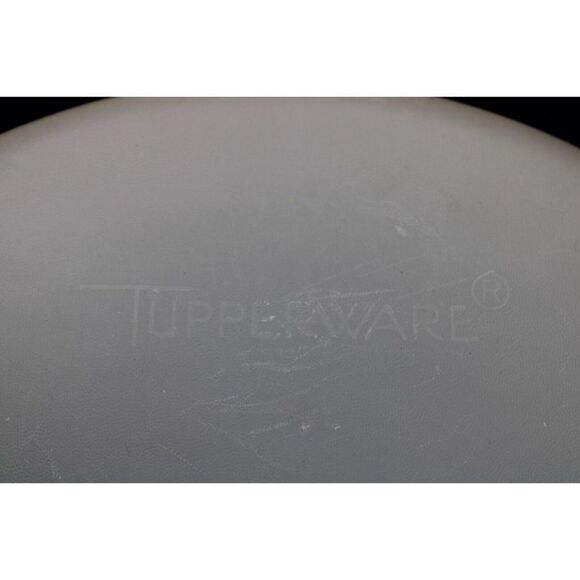 Tupperware Pie Keeper Carrier w Handle Harvest Gold Base 719-1 - Picture 4 of 8